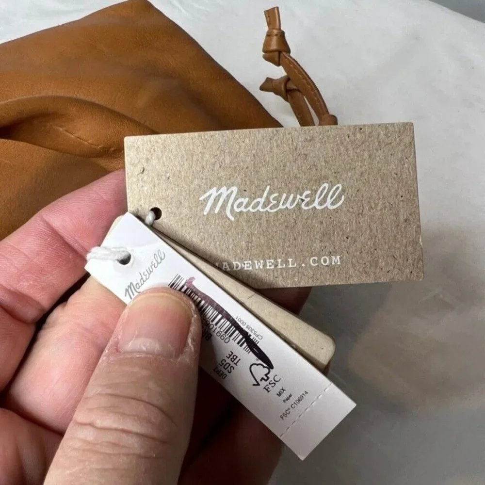 Madewell $118 Piazza Mini Crossbody Bag Timber Beam Brown NH028 - Picture 5 of 10